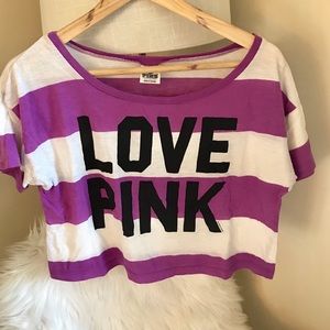 Victoria’s Secret Pink crop top